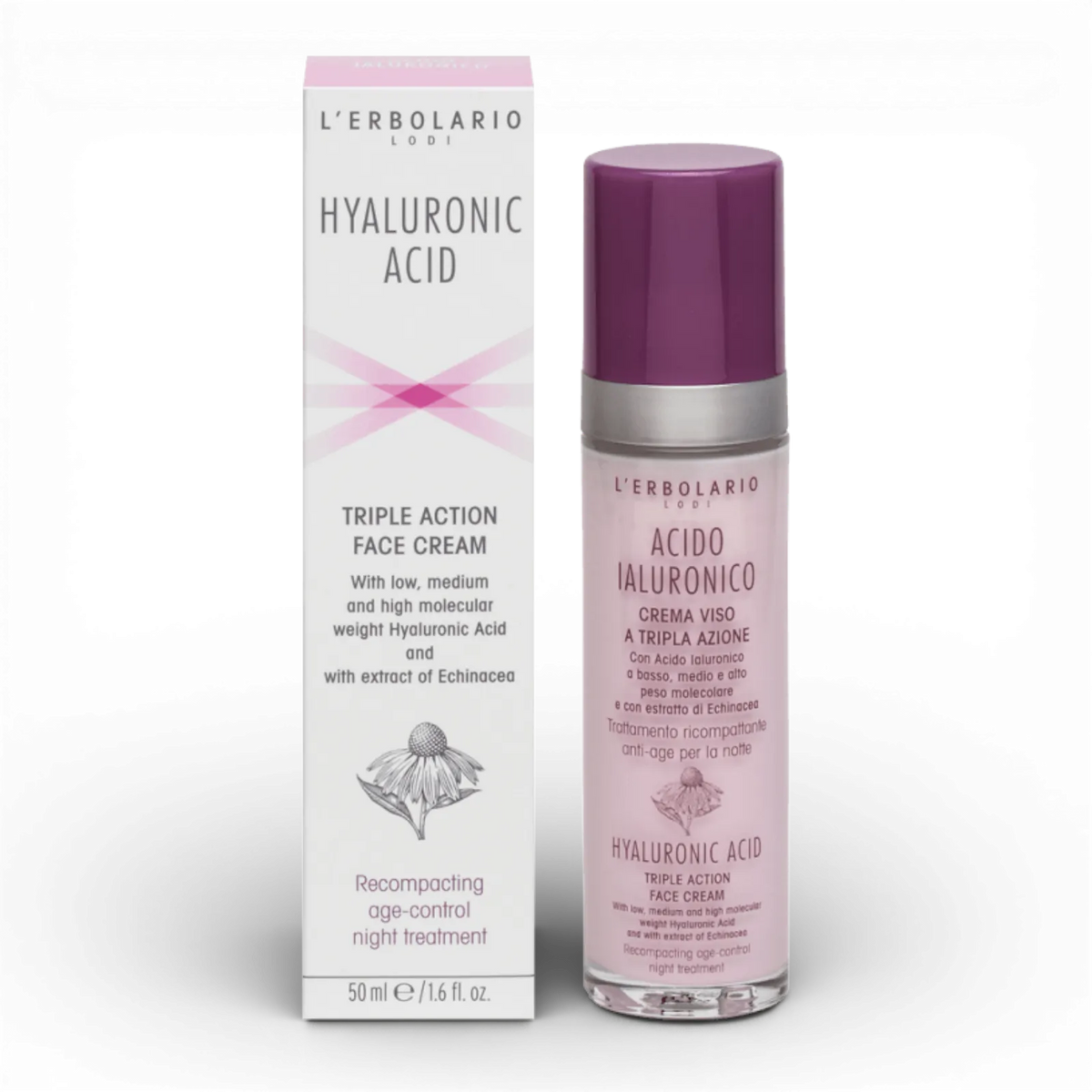 Hyaluronic Acid Triple Action Face Cream Night Treatment 50ml