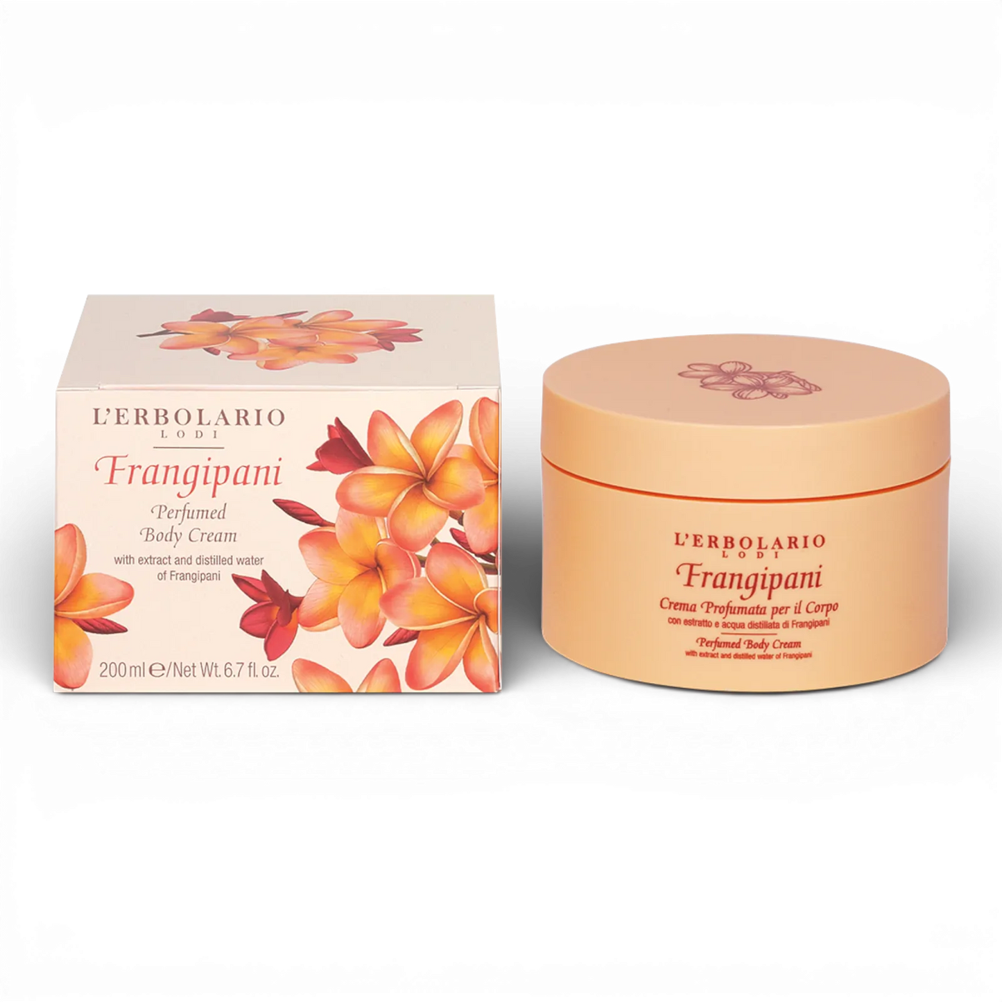 Frangipani Perfumed Body Cream 200ml