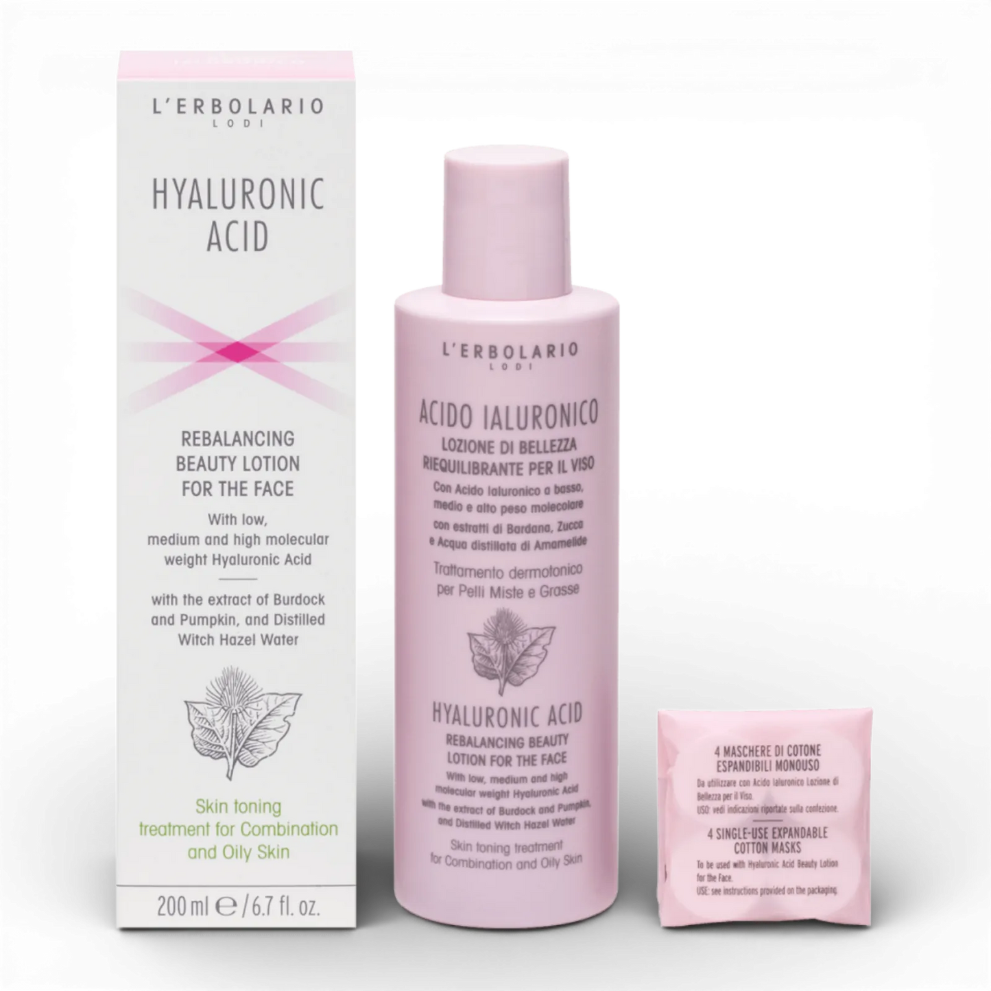 Hyaluronic Acid Rebalancing Beauty Lotion For The Face 200ml