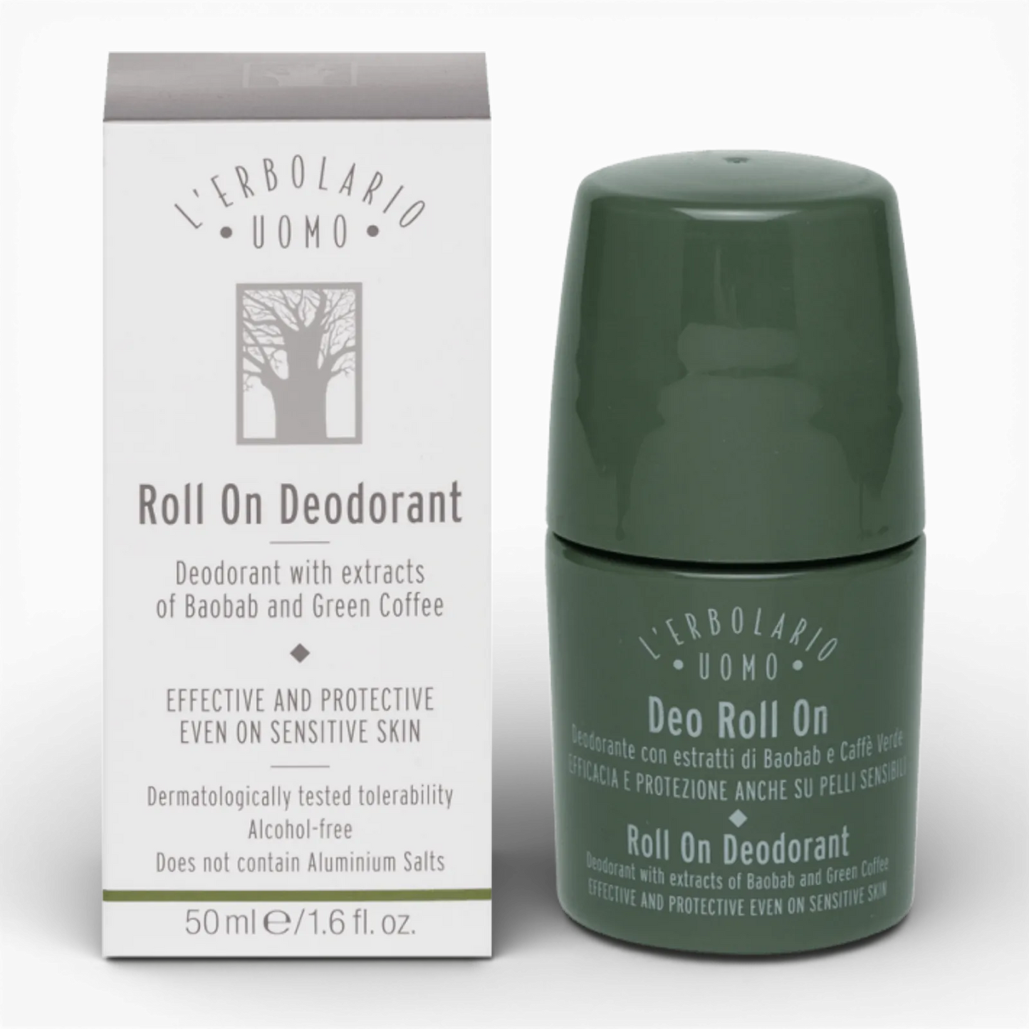 Uomo (For Him) Roll On Deodorant 50ml