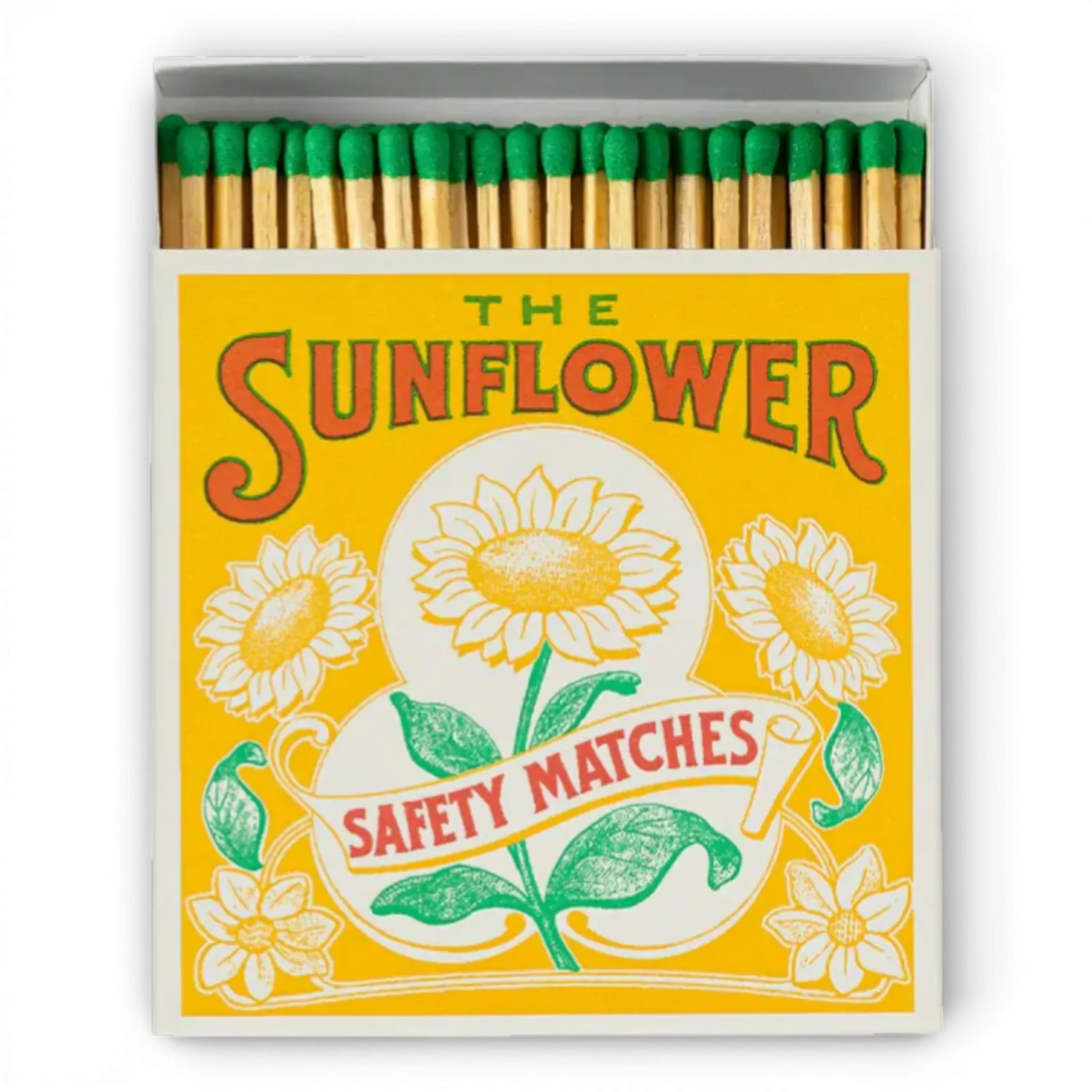 Sunflower Square Matchboxes