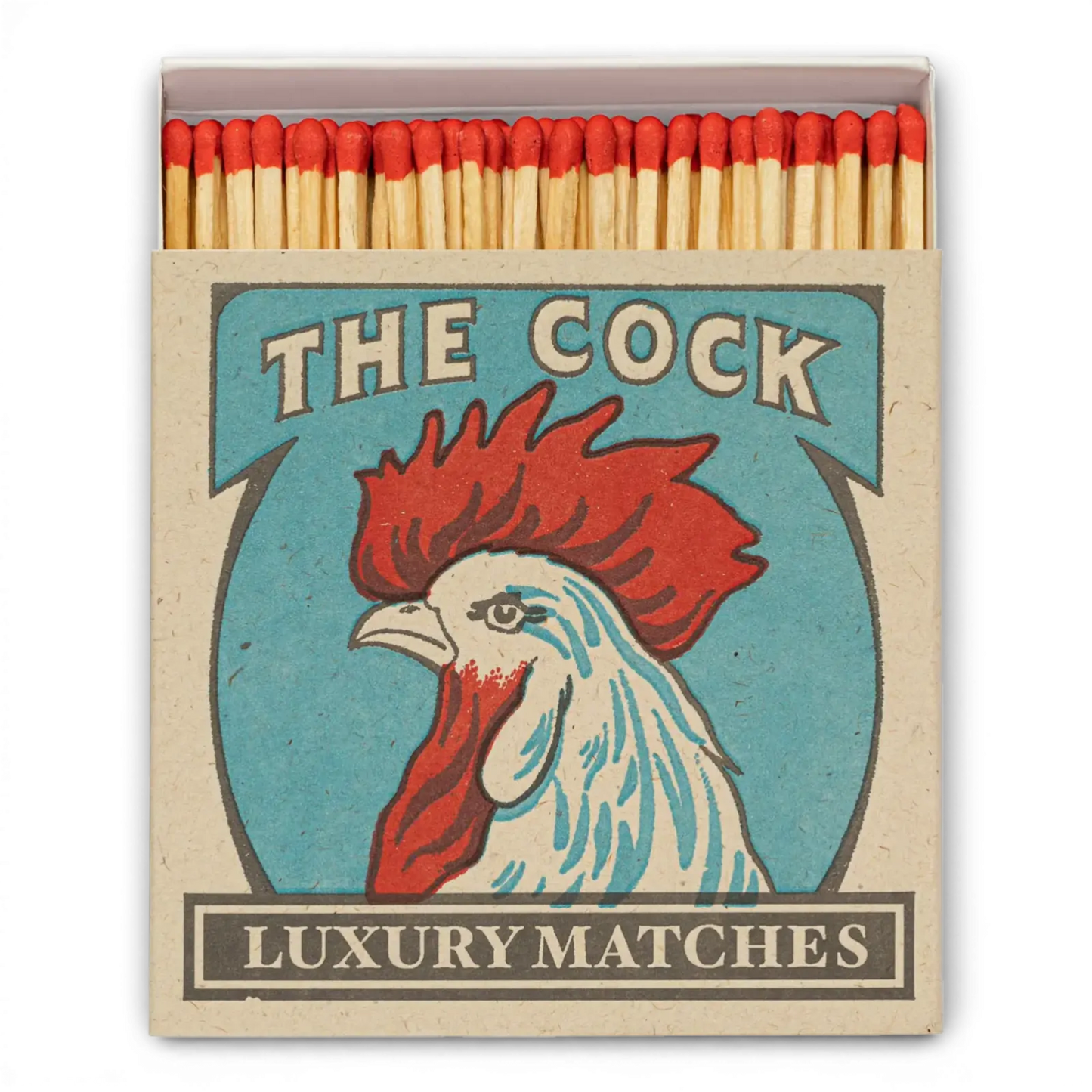 The Cock Square Matchboxes