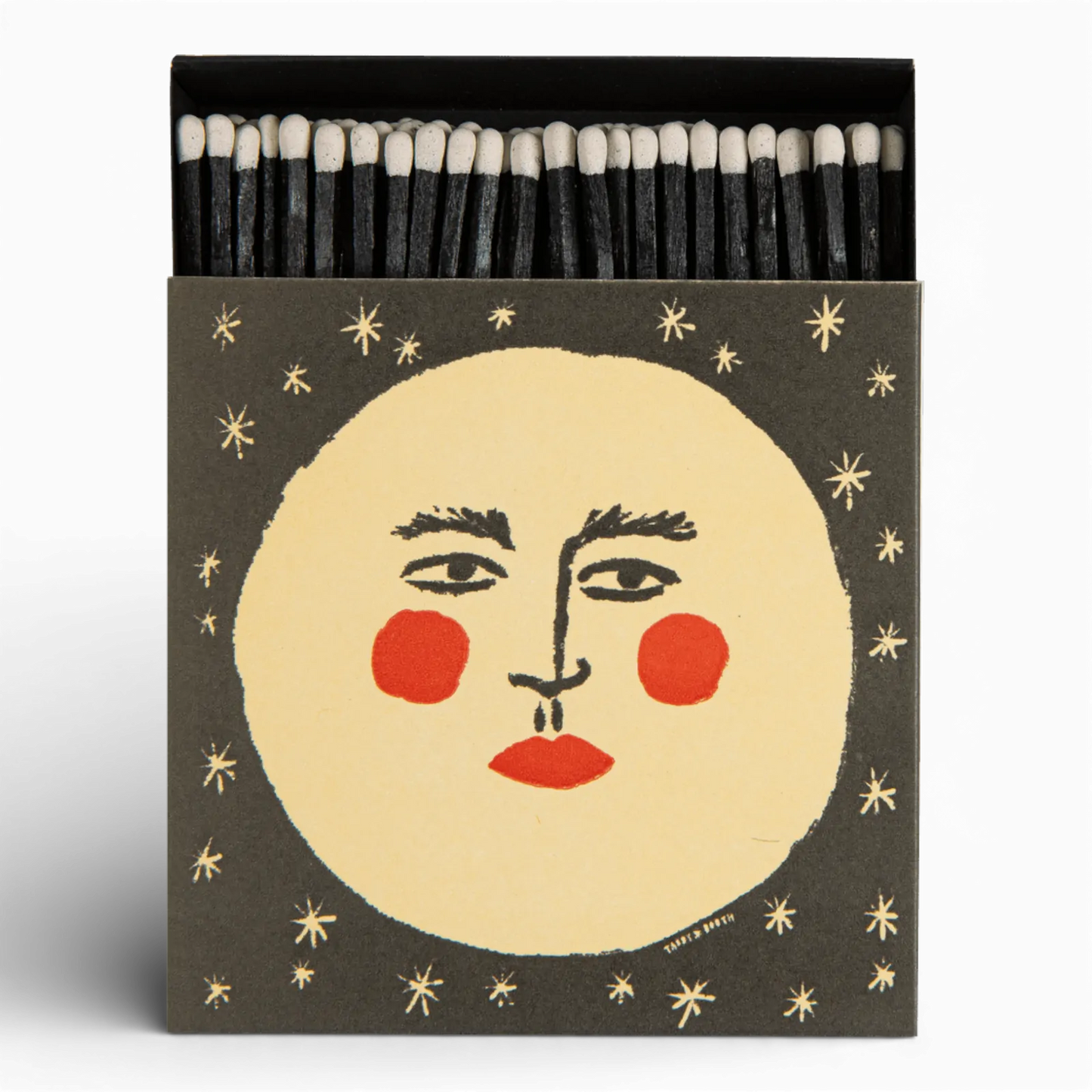 Moon Matches Square - Safety Matches