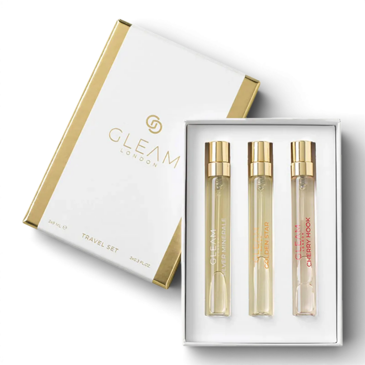 Travel Set Night Life 3x 9ml - Cherry/ Iconic G/ Silver M.