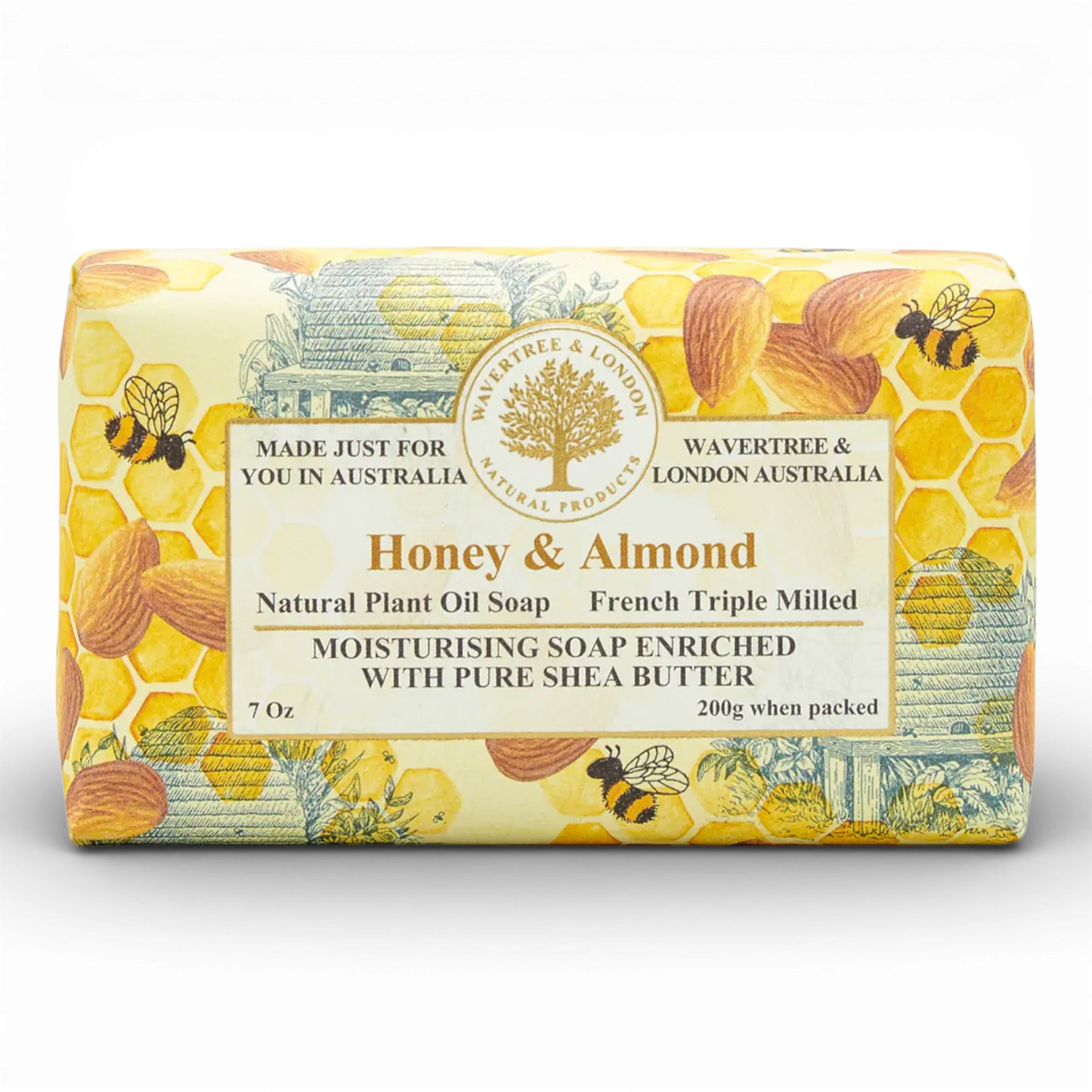Honey & Almond Soap 200g