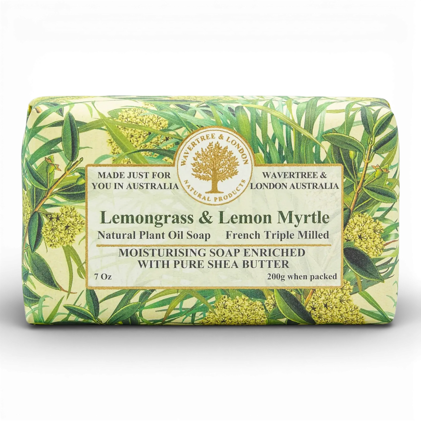 Lemongrass & Myrtle Soap 200g