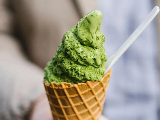 MATCHA SOFT SERVE – FRESH, GRASSY, GREEN BY D’ANNAM
