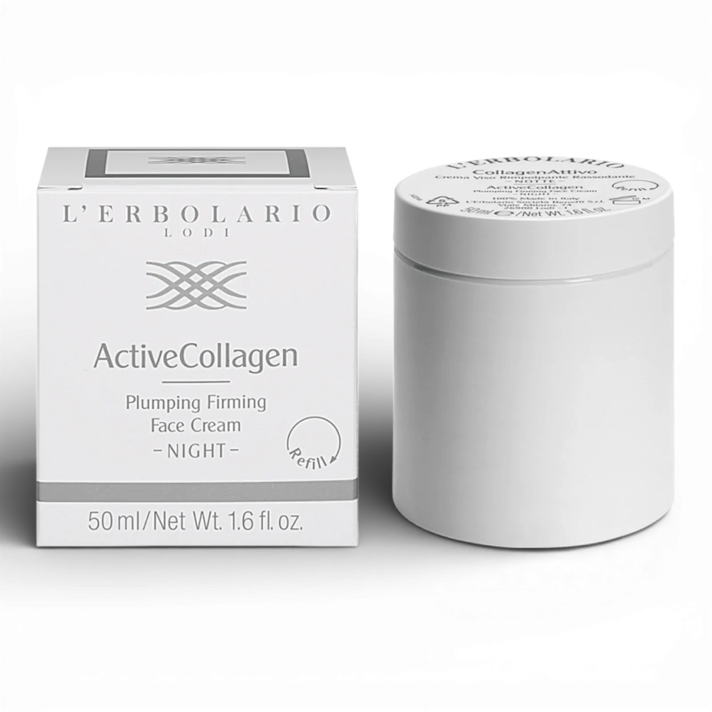 Active Collagen Plumping Firming Face Cream Night Refill 50ml