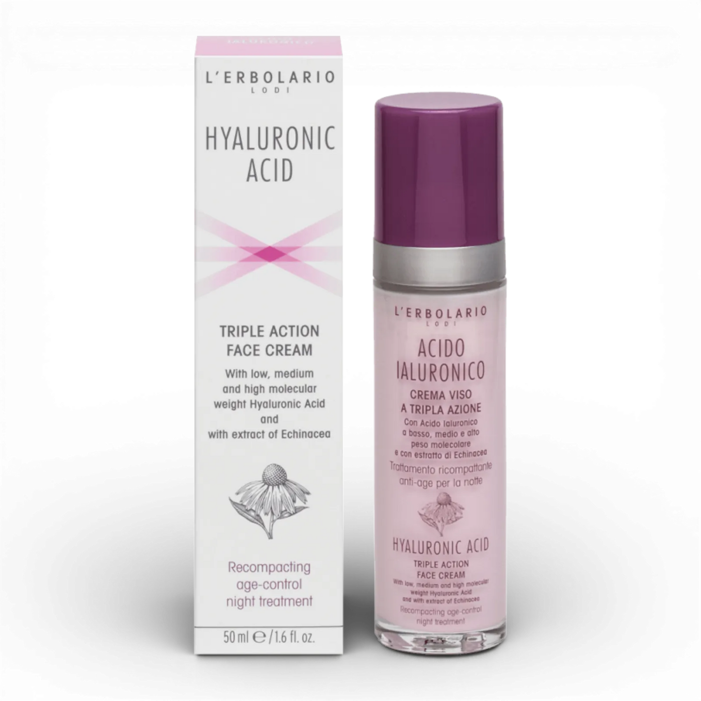Hyaluronic Acid Triple Action Face Cream Night Treatment 50ml