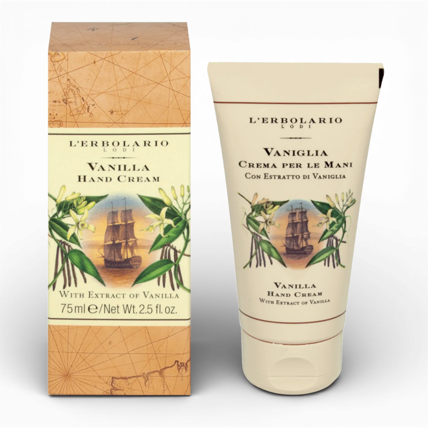 Vanilla Perfumed Hand Cream 75ml