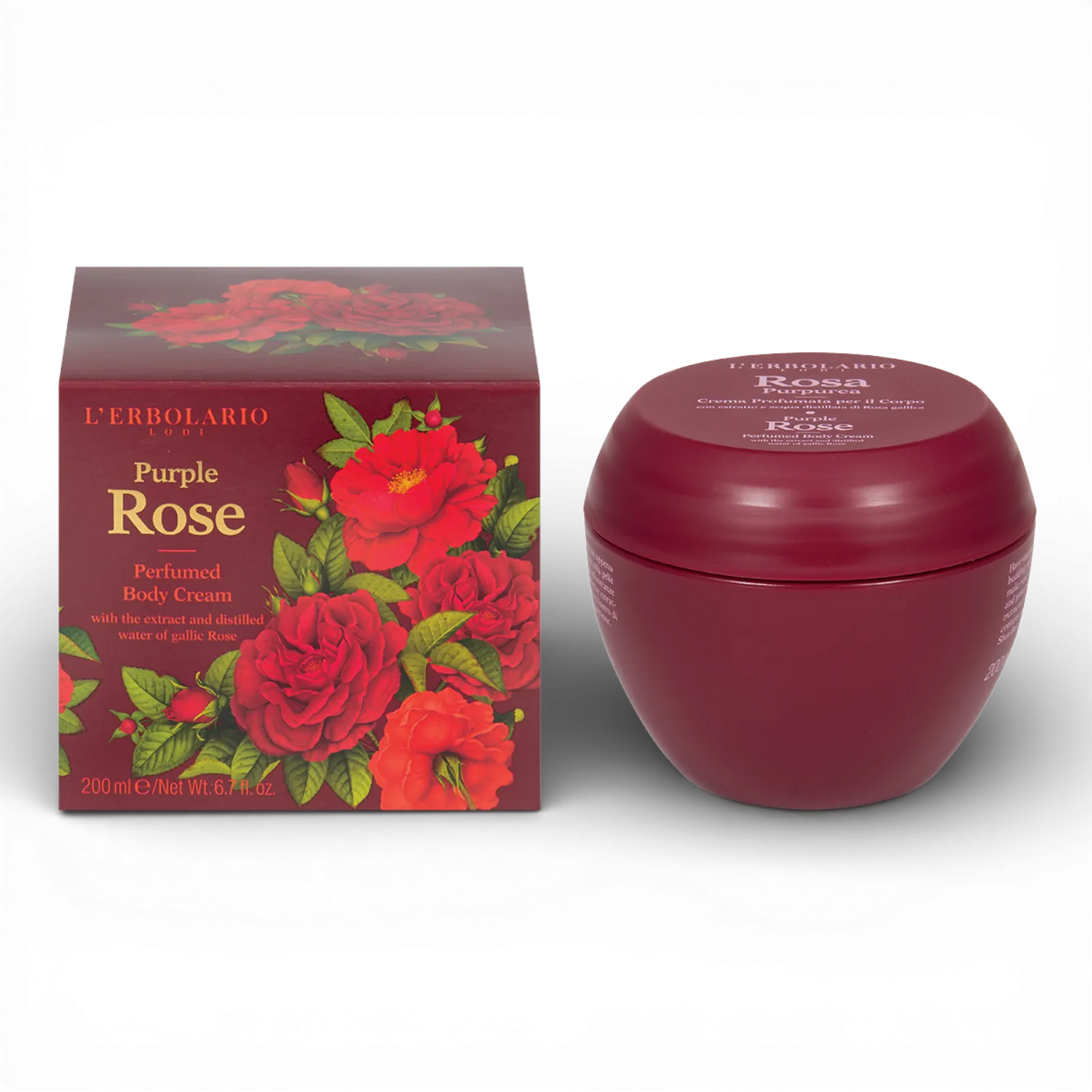 Purple Rose Perfumed Body Cream 200ml