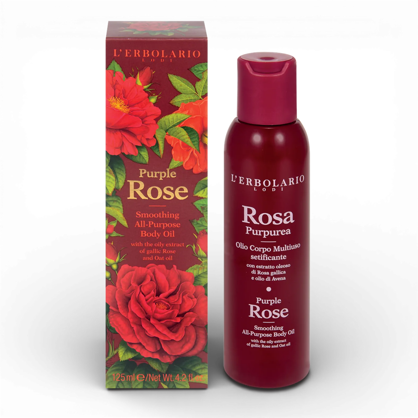 Purple Rose Smoothing All-Purpose Body Oil 125ml