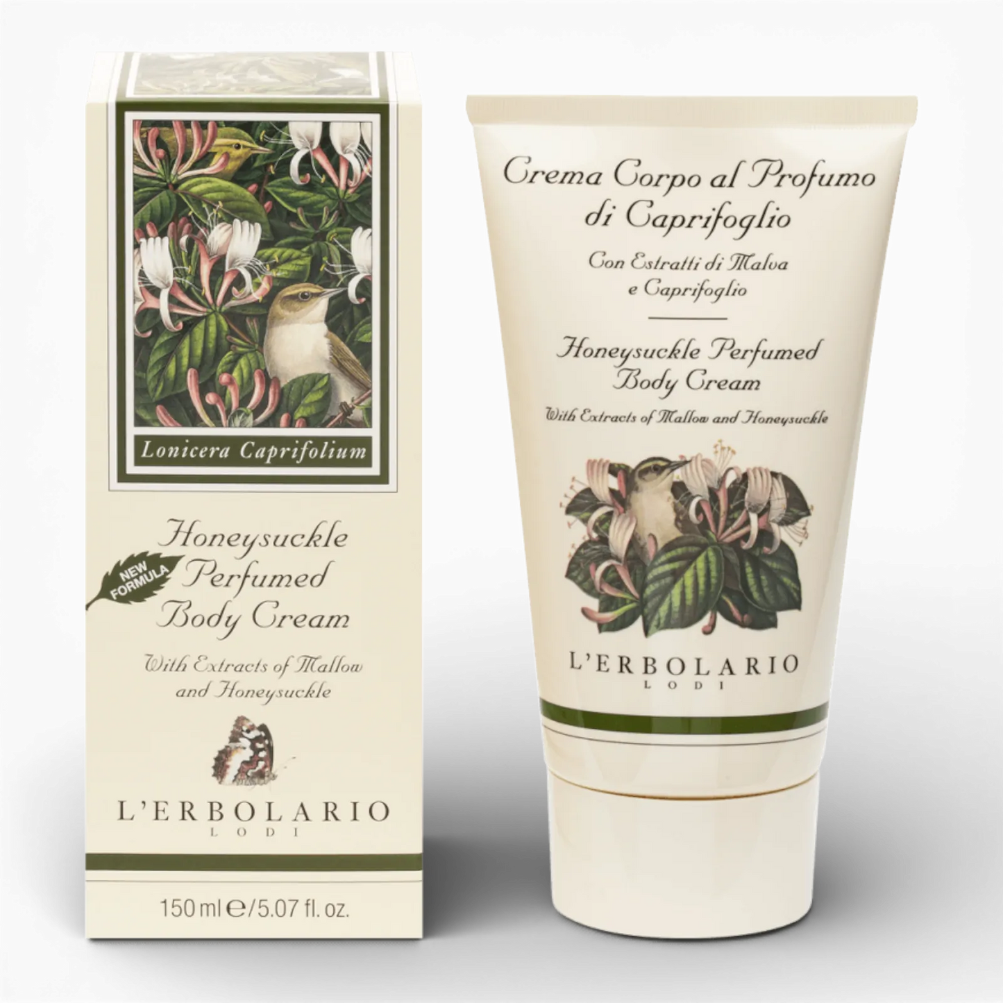 Honeysuckle Perfumed Body Cream 150ml