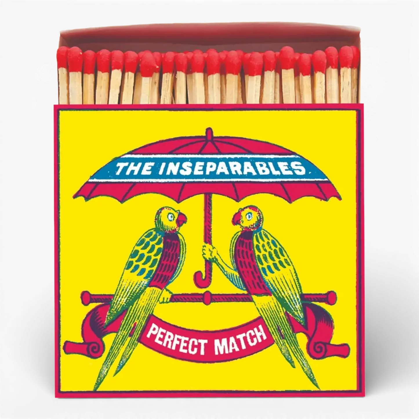 The Inseparables Square Matchboxes