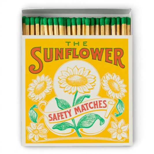 Sunflower Square Matchboxes
