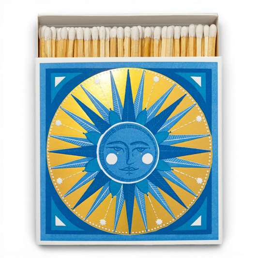 Golden Sun Square Matchboxes