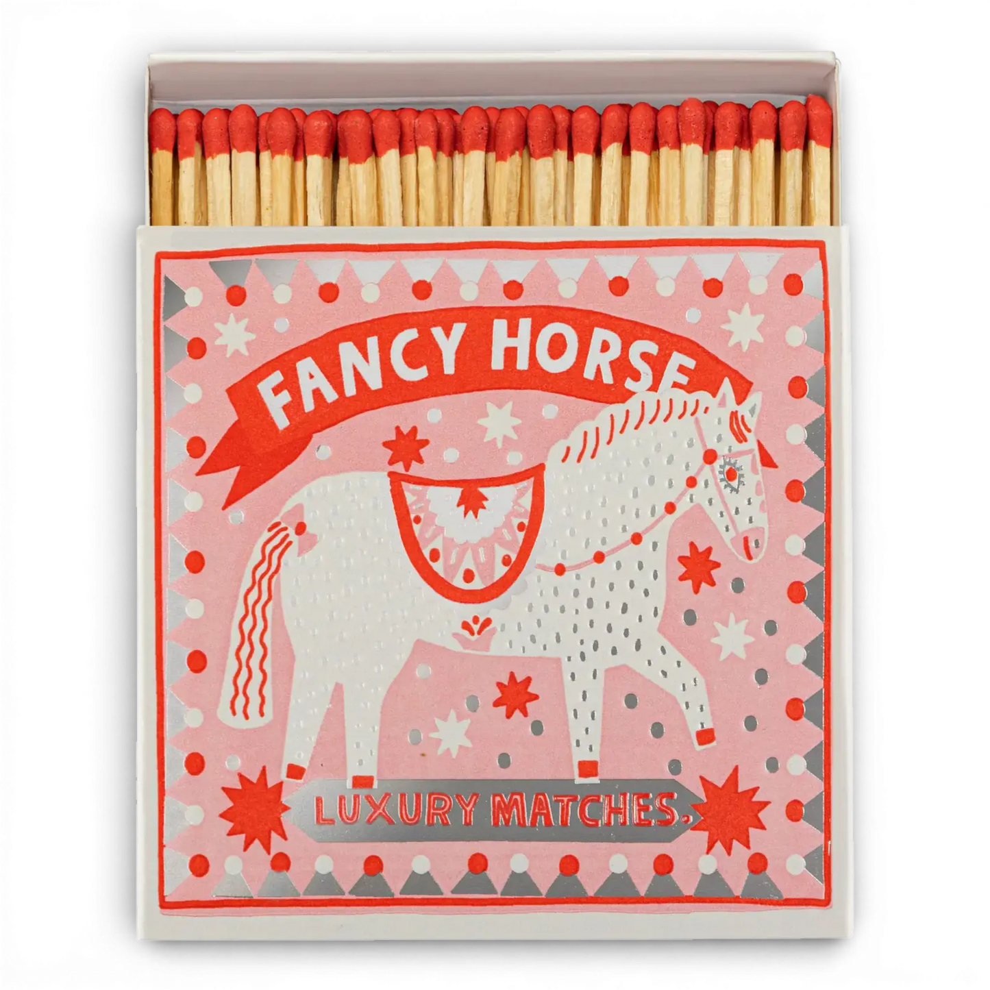 Fancy Horse Square Matchboxes
