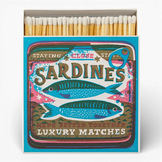 Sardine Square Matchboxes
