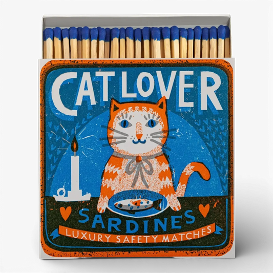 Cat Lover Square Matchboxes