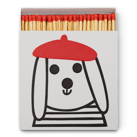 Dog Square Matchboxes