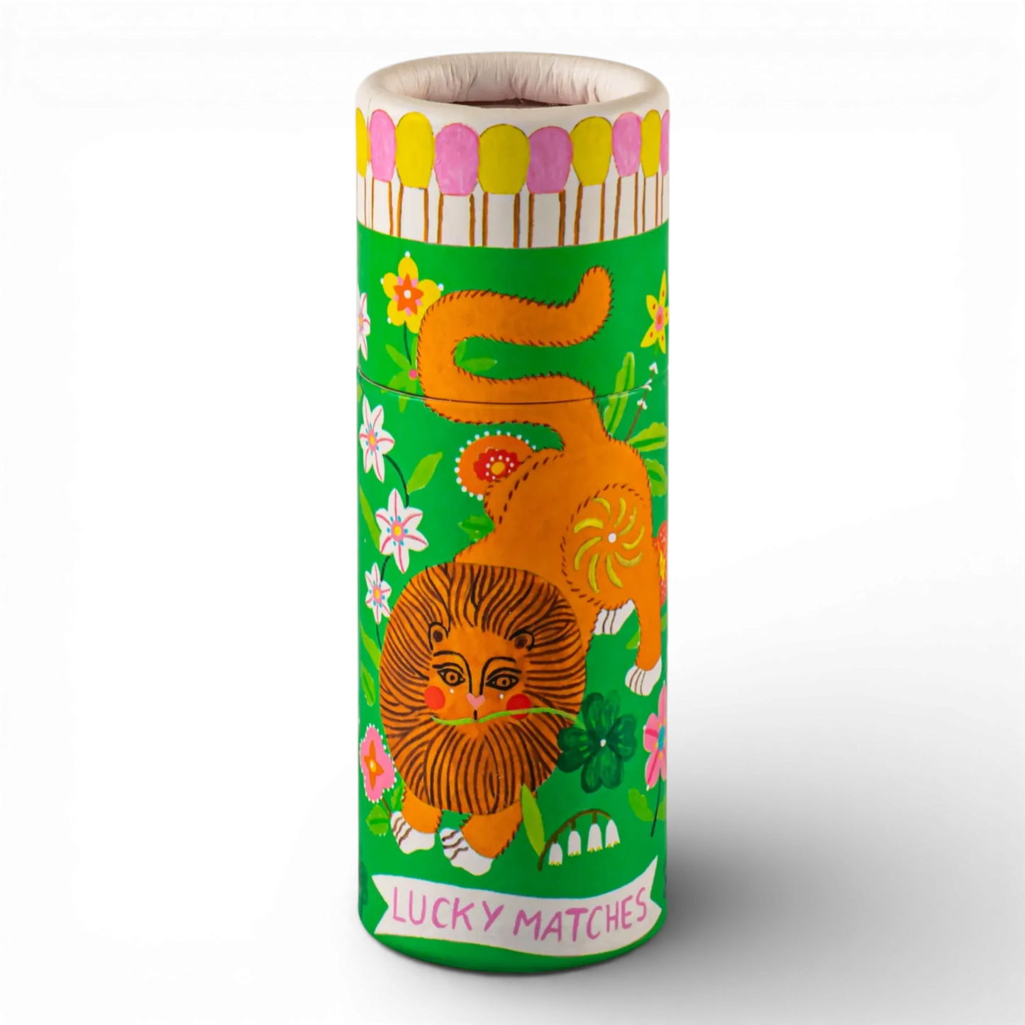 The Lion Small Cylinders - Safety Matches