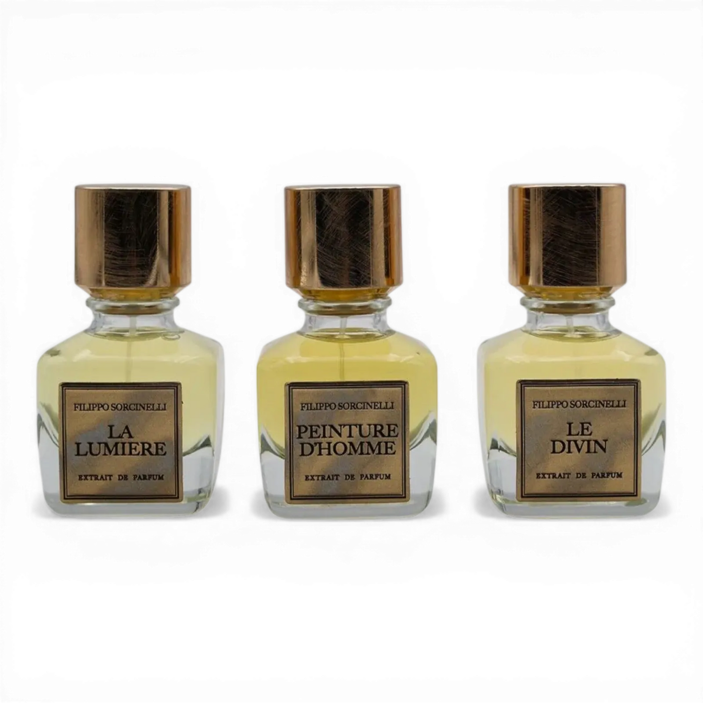 UNICO SUONO LA LUMIERE 30ml / PEINTURE D'HOMME 30ml / LE DIVIN
