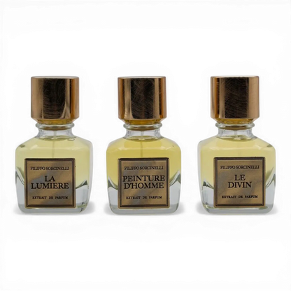 UNICO SUONO LA LUMIERE 30ml / PEINTURE D'HOMME 30ml / LE DIVIN