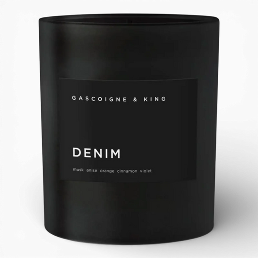 Denim Candle