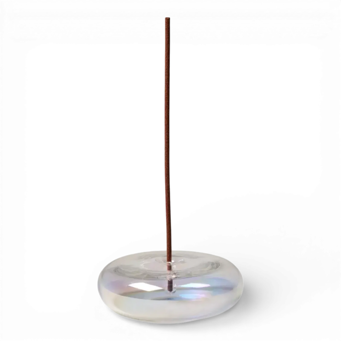 Glass Vessel Incense Holder - IRIDESCENT
