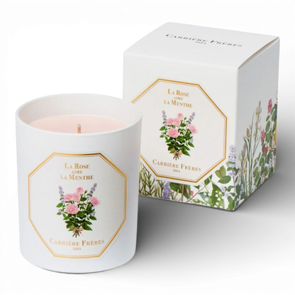 Rose Menthe Candle 185gm
