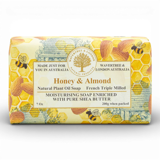 Honey & Almond Soap 200g