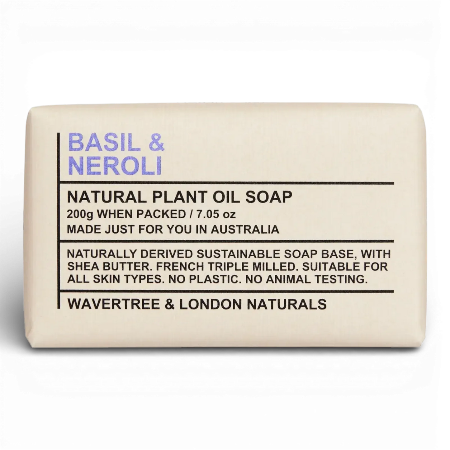 Basil & Neroli Soap 200g